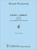 Etudes Caprices Op 18 2 Violons
