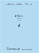 L'Adieu Piano  (Score Only)