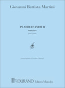 Plaisir D'Amour Piano