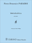 Toccata En La Piano  (Score Only)