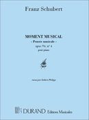 Moment Musical Pensee Musicale Opus 94 N. 4 Pour
