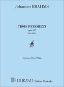 3 Intermezzi Op 117 Piano (Revision Isidore