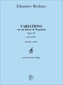 Variations sur un thème de Paganini Opus 35