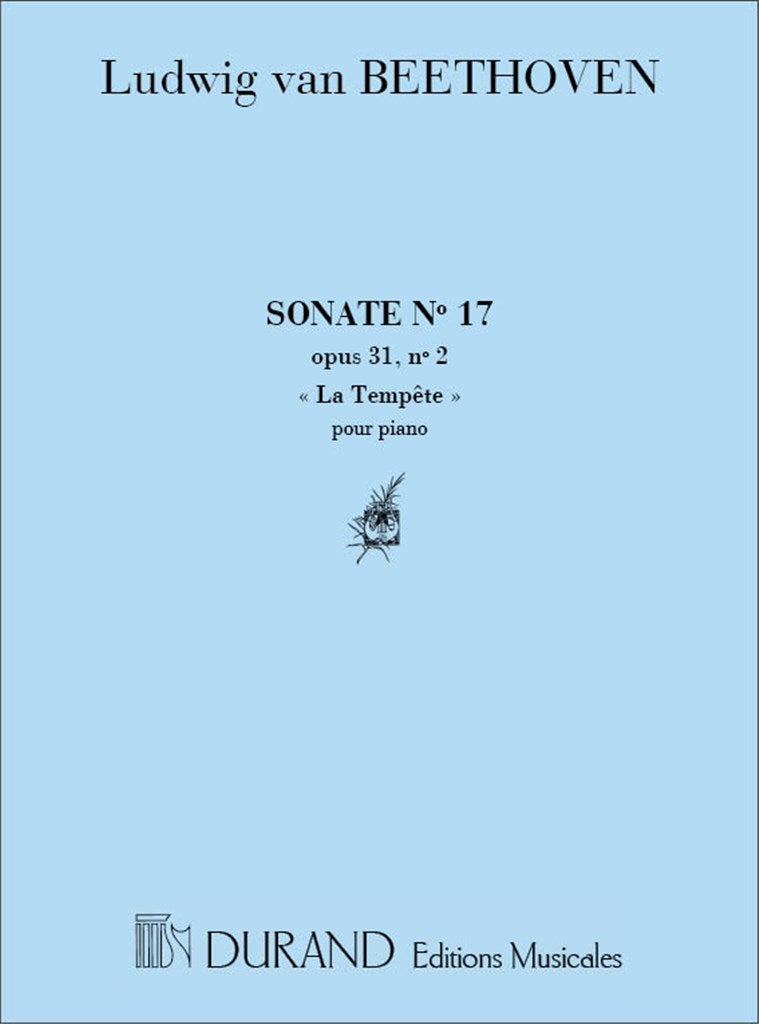 Sonate en Re Mineur Op 31 N 2 N 17 Piano