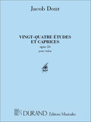 24 Études & Caprices Violon