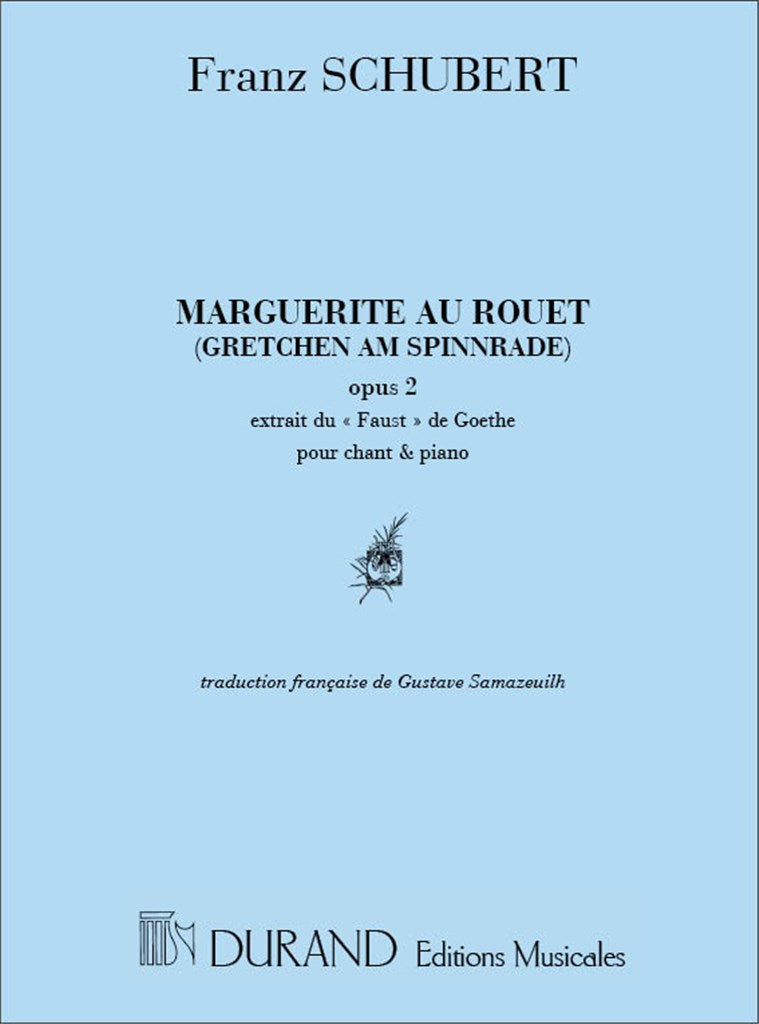Marguerite Au Rouet Mezzo-Piano