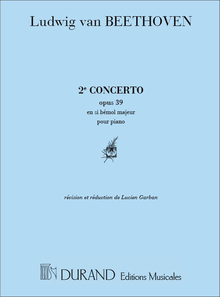 Concerto N 2 Op 19 en Si Bemol Majeur