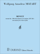 Menuet (Score Only)