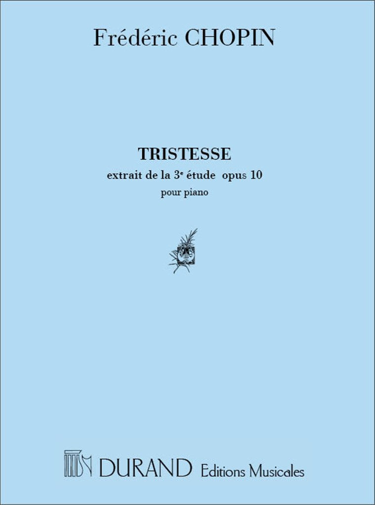 Tristesse Op. 3 No. 10