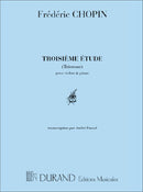 Tristesse Violon-Piano