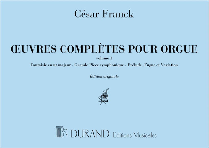 Oeuvres D'Orgue 1