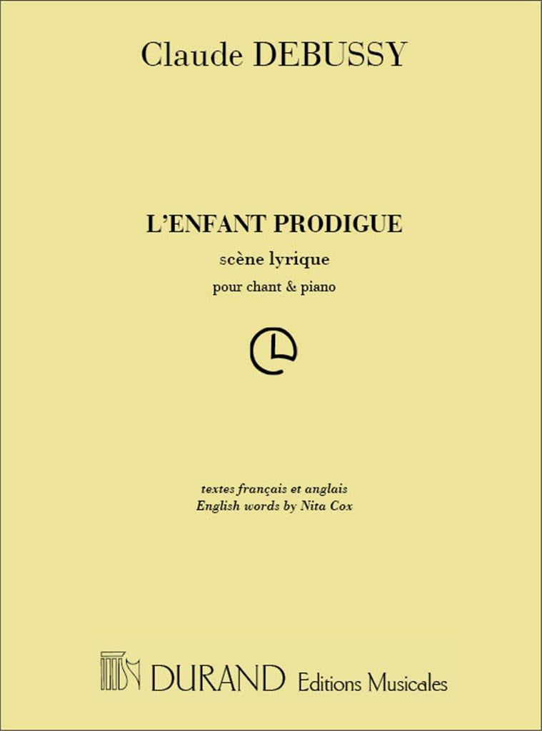 L'Enfant Prodigue (Score Only)