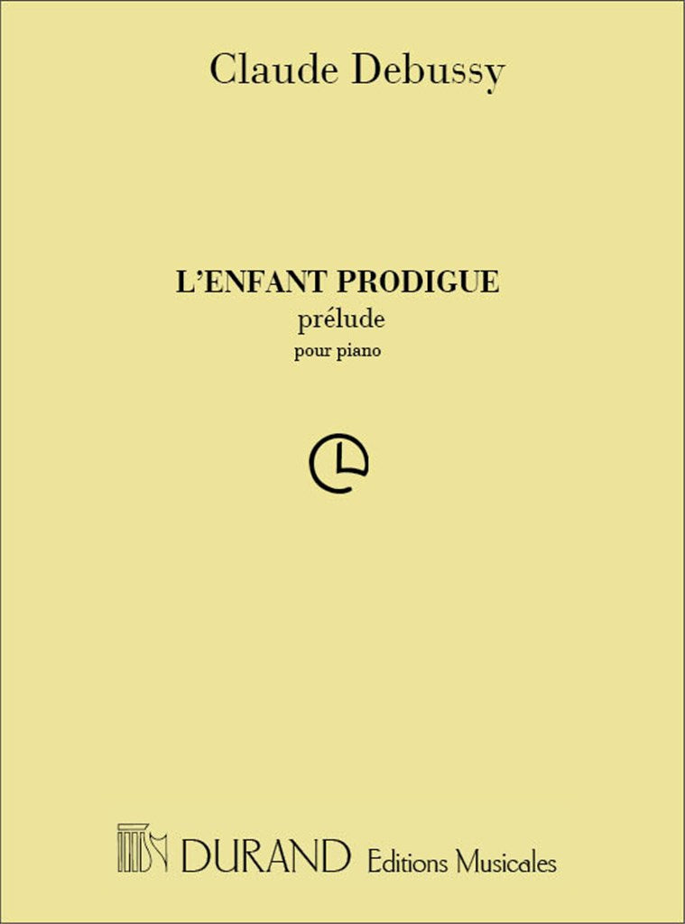 Enfant Prodigue Prelude Piano