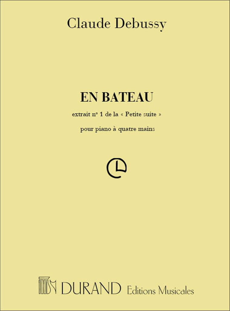 En Bateau - de Petite Suite (Piano, 4 Hands)