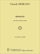 Romance, Pour Mezzo-Soprano et Piano