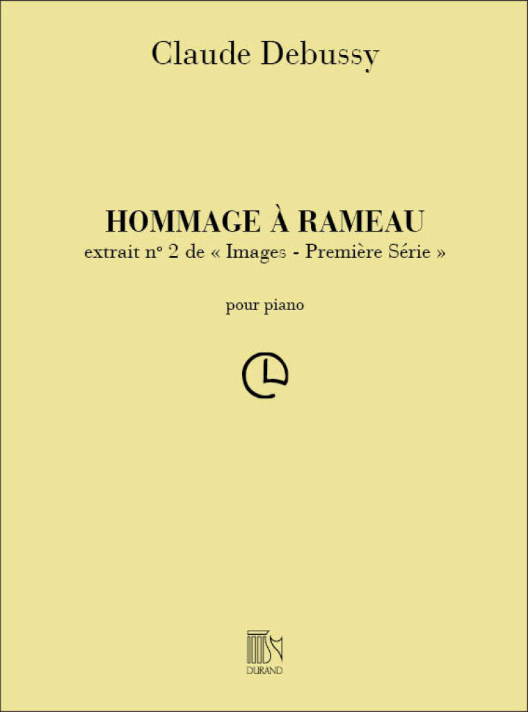 Hommage à Rameau Piano