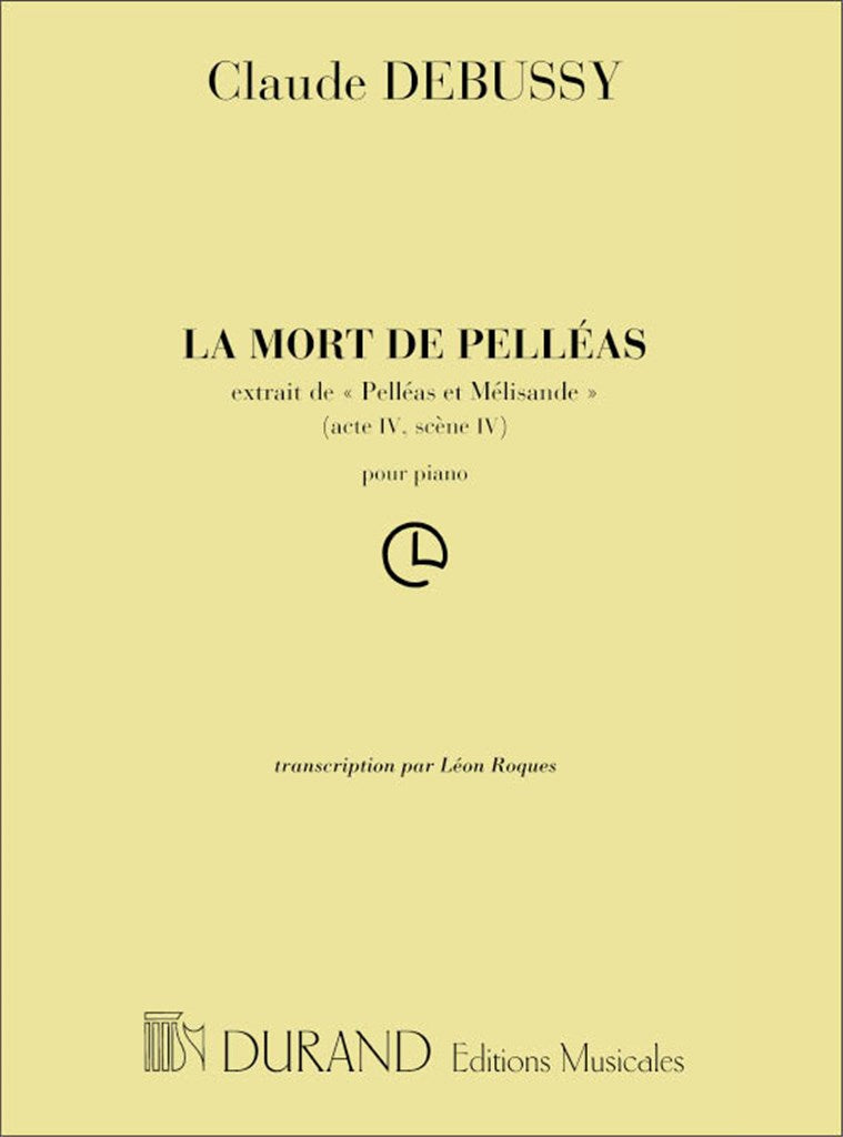 Pelleas Mort de Pelleas Piano