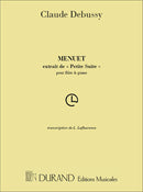 Menuet Flute-Piano (Petite Suite)