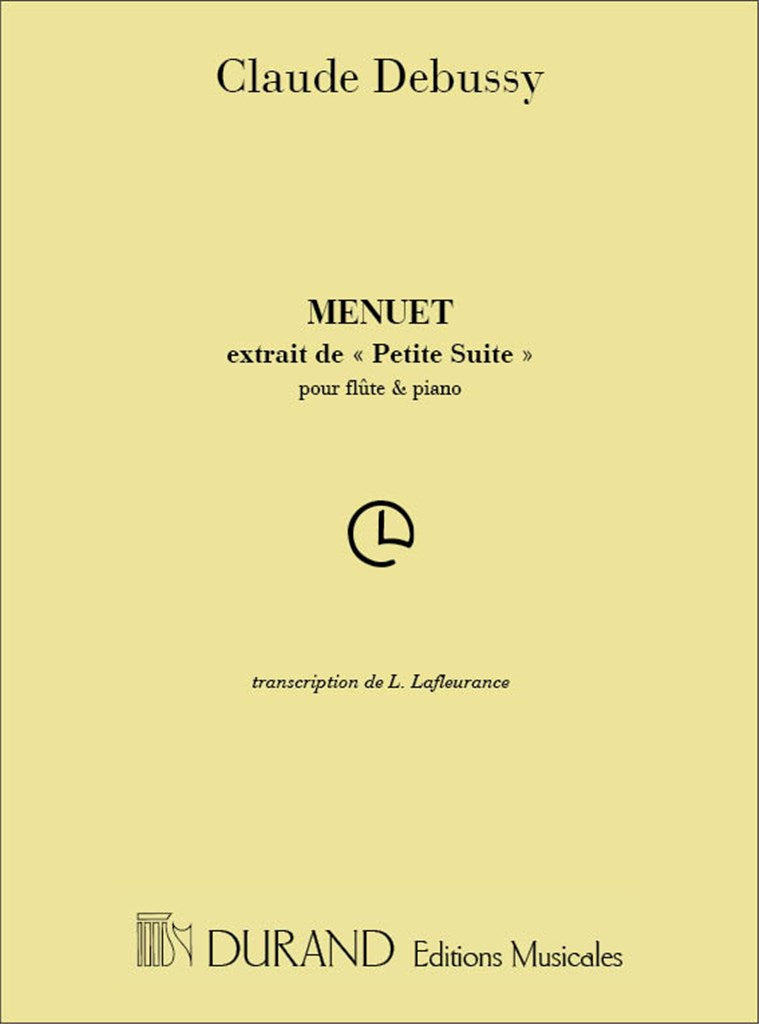 Menuet Flute-Piano (Petite Suite)