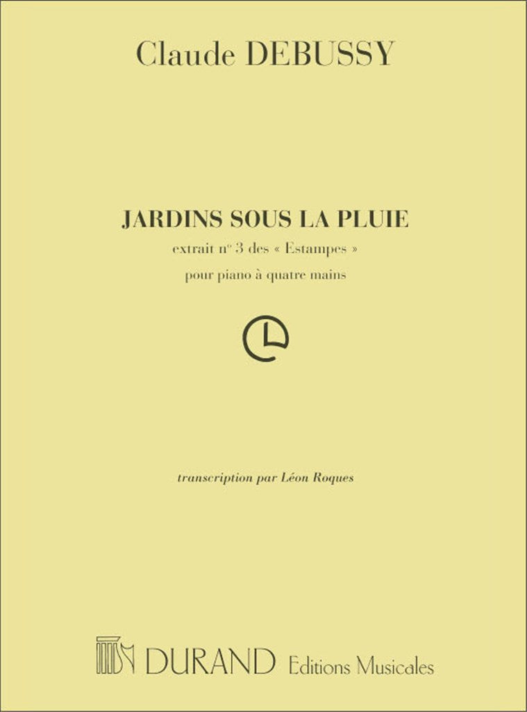 Jardins Sous La Pluie. Extrait N. 3 de Estampes