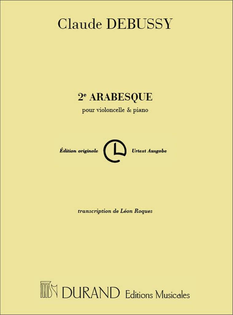 Arabesque N 2 Vlc-Piano (Leon Roques