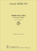 Trois Ballades de François Villon