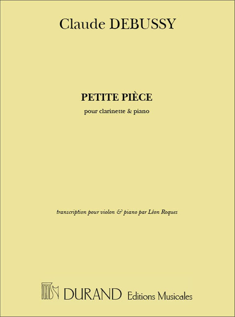 Petite Piece Violon-Piano