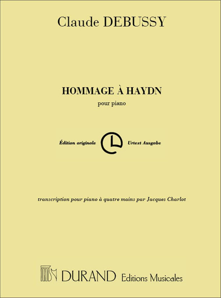 Hommage A Haydn, Pour Piano