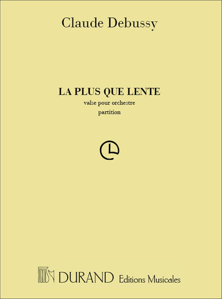 La Plus Que Lente (Score Only)