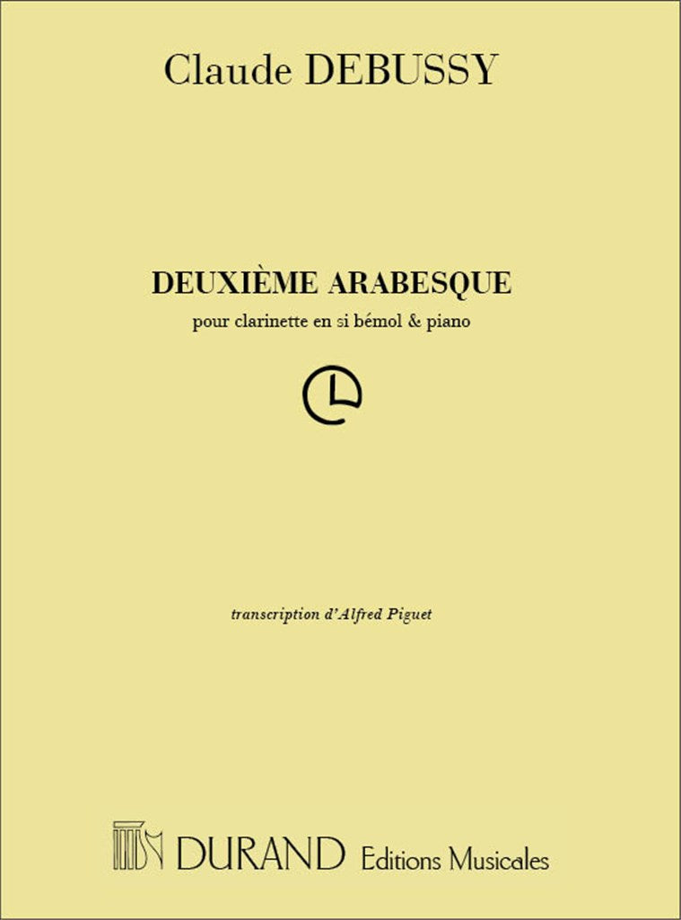 Deuxième Arabesque (Clarinet and Piano)