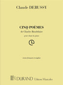 Cinq Poèmes de Charles Baudelaire