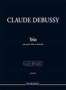 Trio pour piano, violon et violoncelle (Score & Parts)