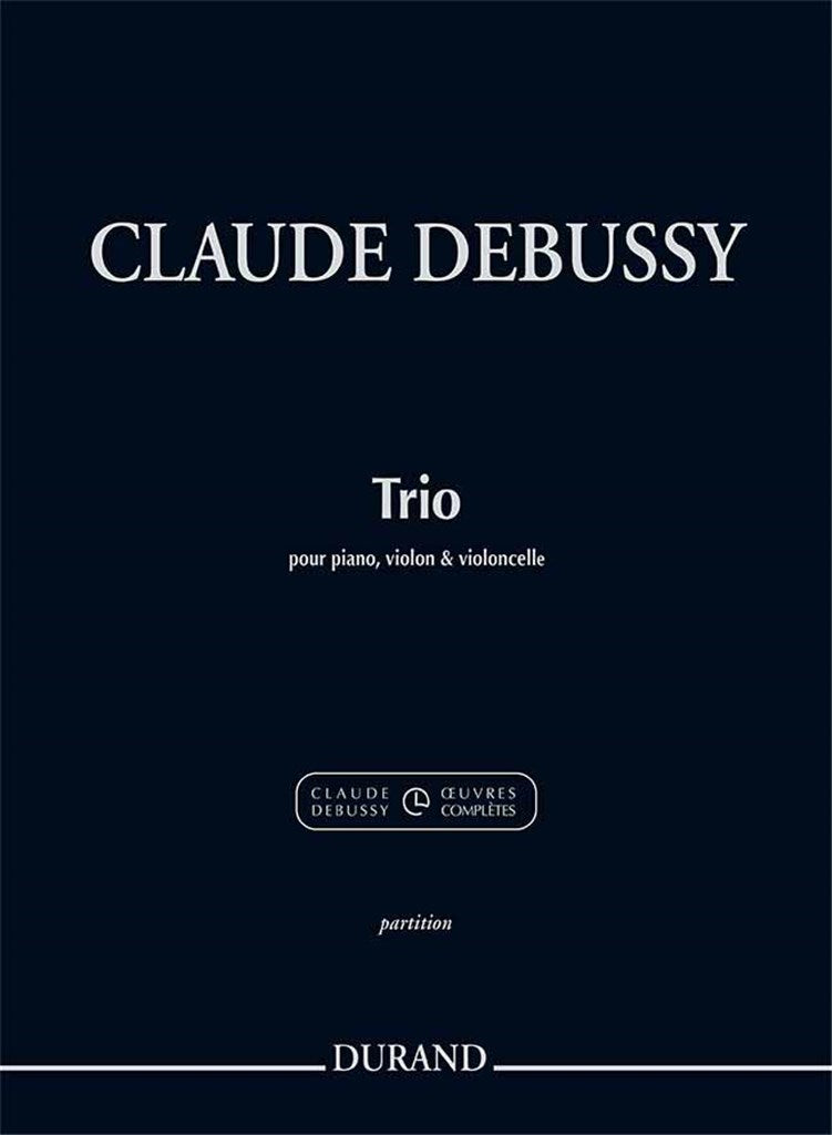 Trio pour piano, violon et violoncelle (Score & Parts)