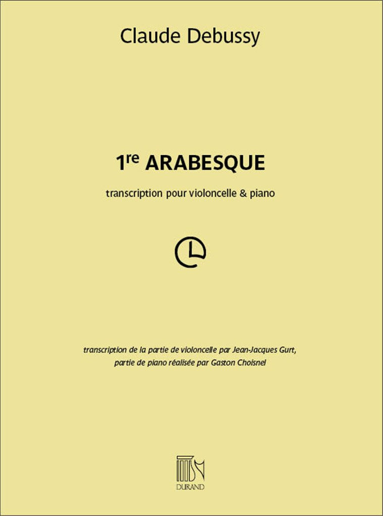 1re Arabesque (Cello and Piano)