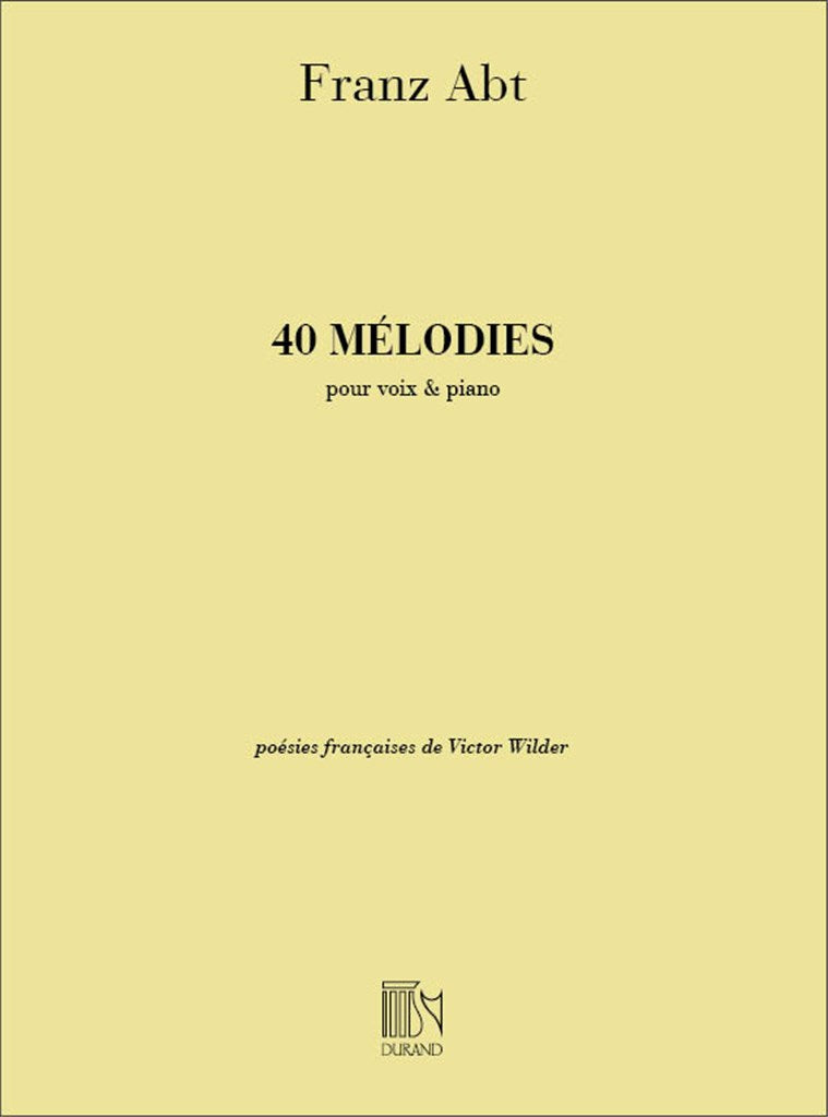 40 Melodies (High Voice)