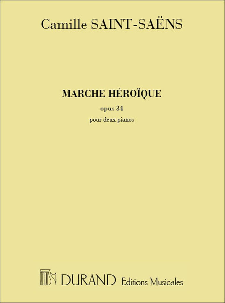 Marche Heroique Opus 34 (2 Pianos)