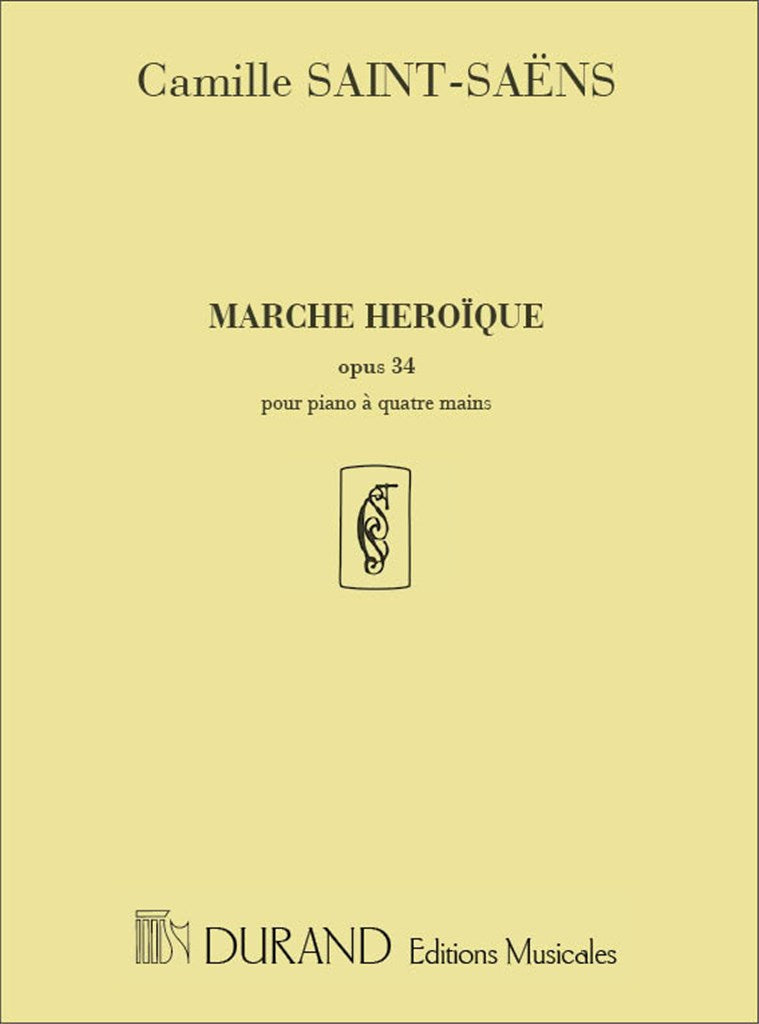 Marche Heroique Opus 34 (Piano, 4 Hands)