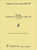 Fugue 5 Sonate Piano (Saint Saens)