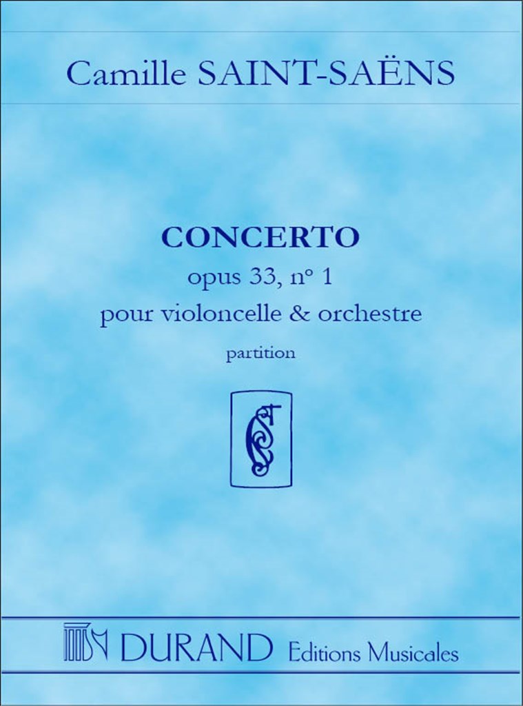 Concerto N 1 Op 33, Pour Violoncelle et Orchestra