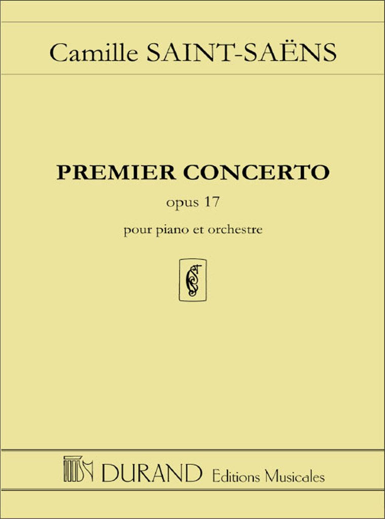 Premier Concerto - Pour Piano et Orchestre（ポケットスコア）