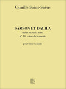 Samson et Dalila N 10 Fr-All Tenor-Piano