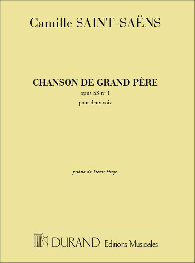 Chanson Gd Pere Choeur