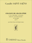 Chanson de Gd-Pere Chant-Piano