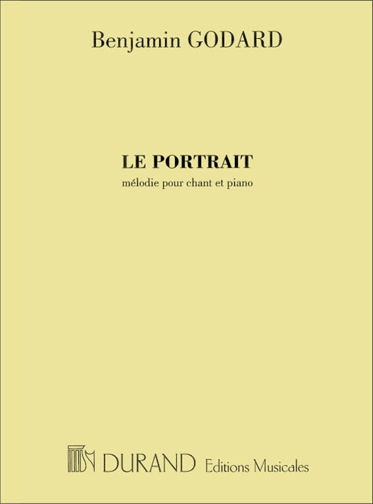 Le Portrait, Melodie Pour Chant et Piano