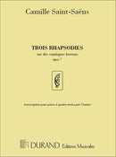 Trois Rhapsodies Sur Des Cantiques Bretons, Opus