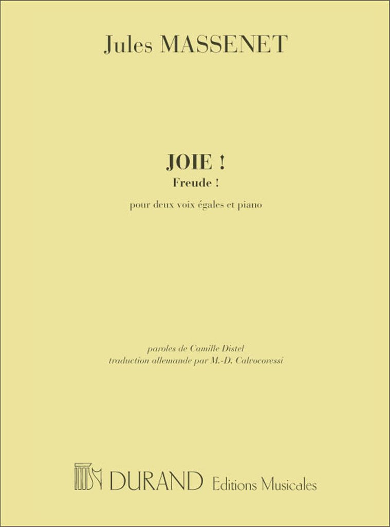 Joiepour 2 Sopranos et Piano