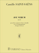 Ave Verum, 4 Voix, Cor et Orgue