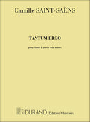 Tantum Ergo, op. 5 (Score)