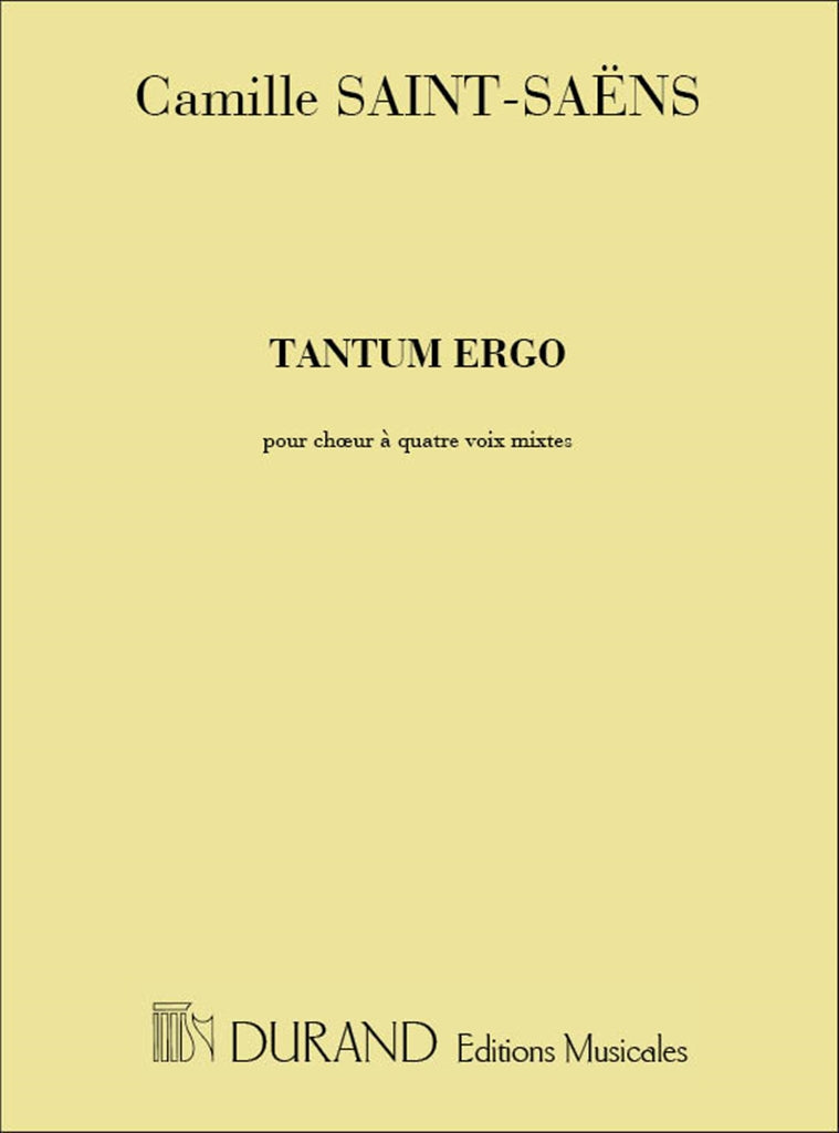 Tantum Ergo, op. 5 (Score)