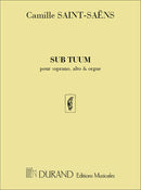 Sub Tuum Chant-Piano
